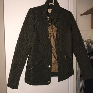 Quilted Michael Kors Rain Coat
